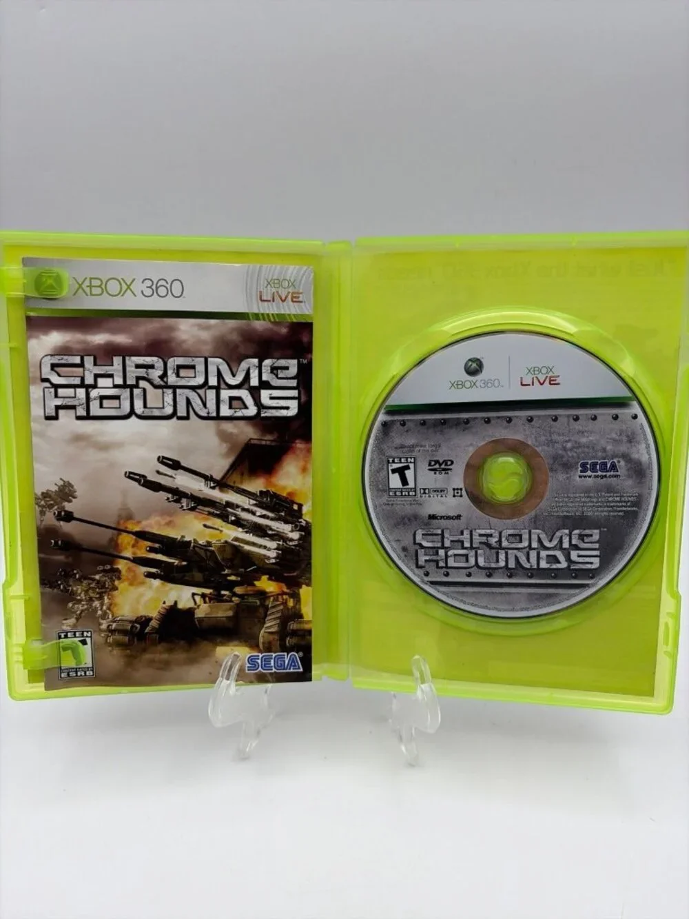 Chrome Hounds (Microsoft Xbox 360, 2006) Complete CIB Tested & Working